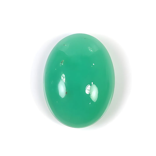 Chrysoprase Oval Shape Cabochon