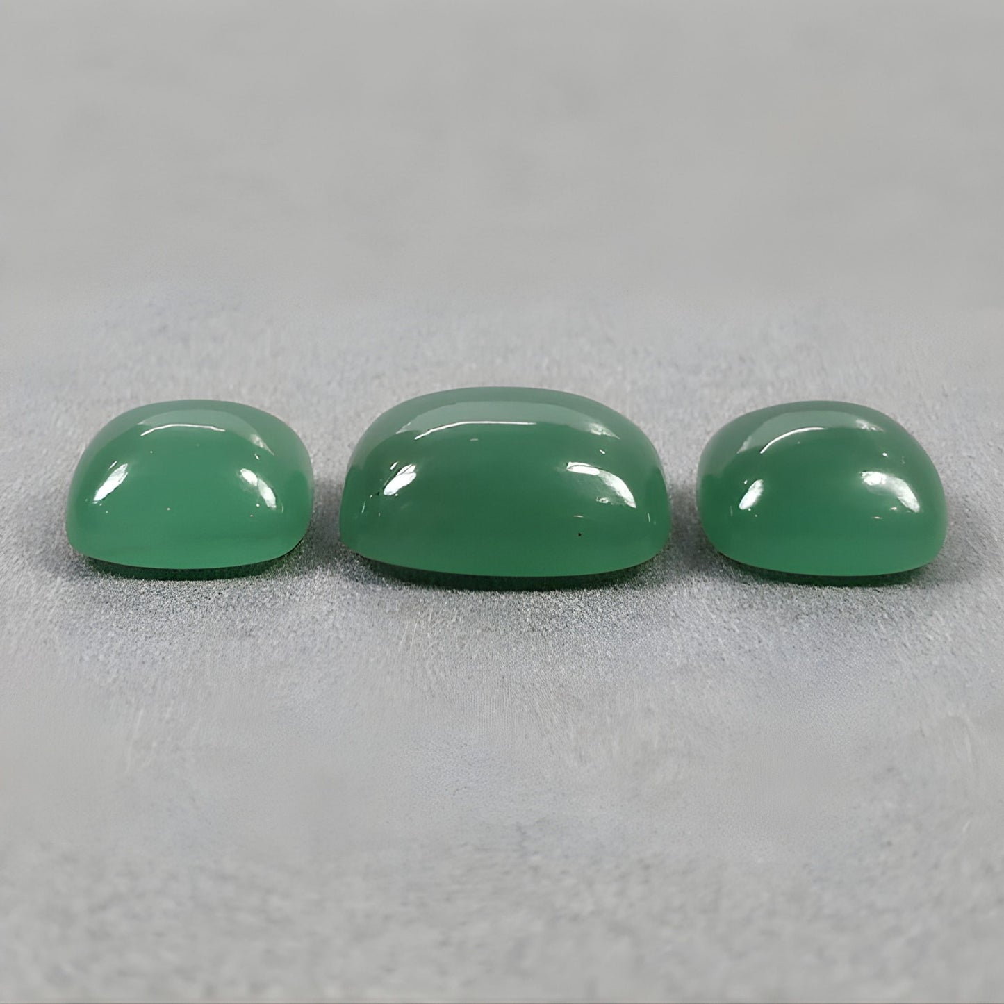 29.70cts Quartzite Gemstone Natural Untreated Cabochon Cushion Shape 3pcs