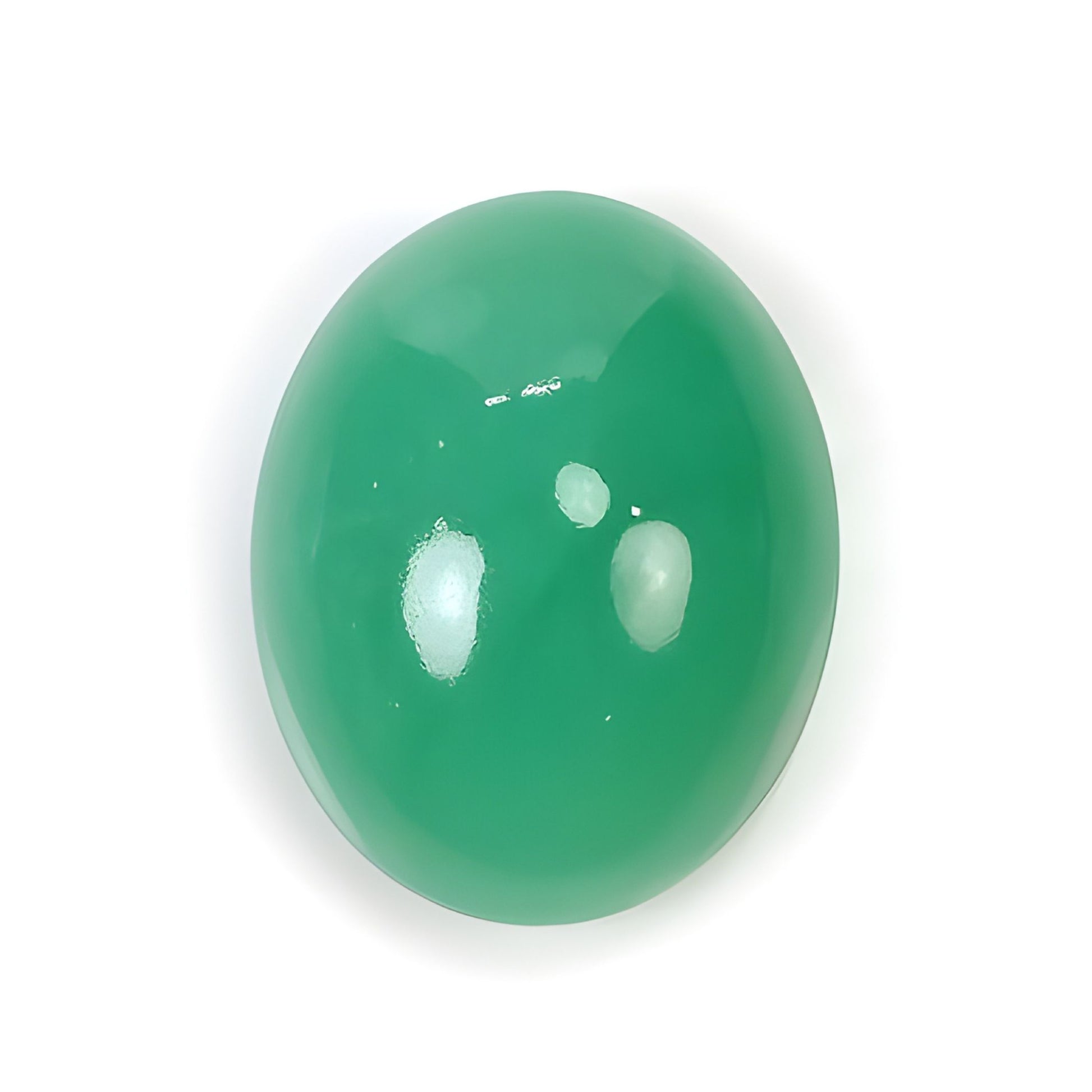 Chrysoprase Oval Shape Cabochon