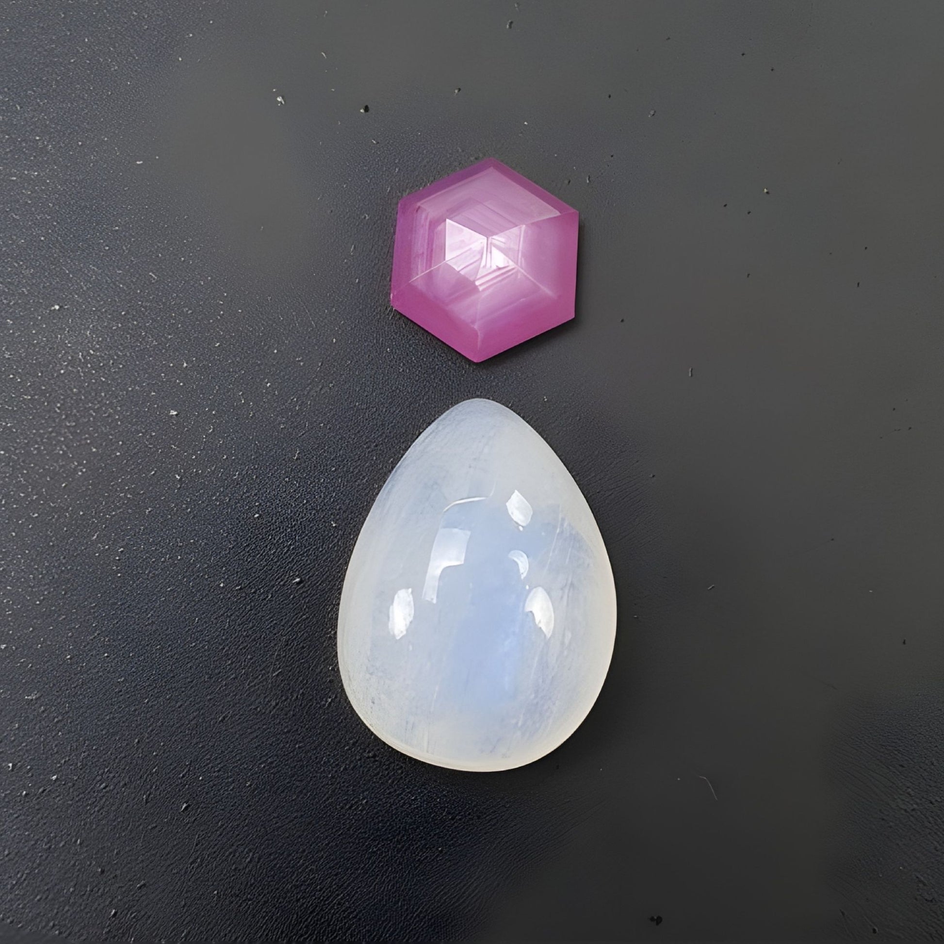 moonstone pear shape cabochon