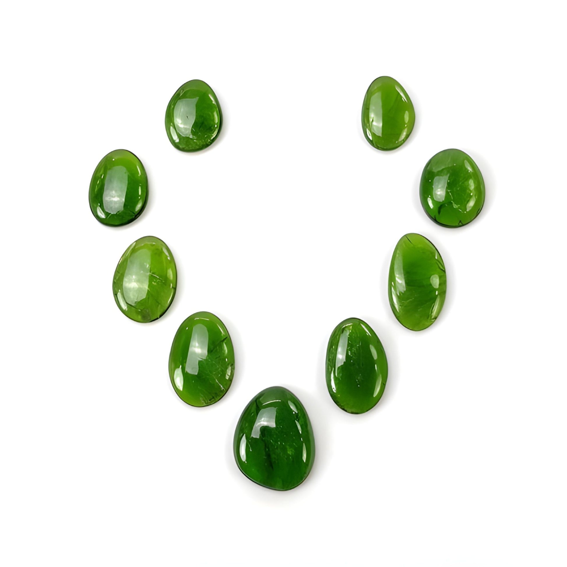 Chrome Diopside cabochon gemstone