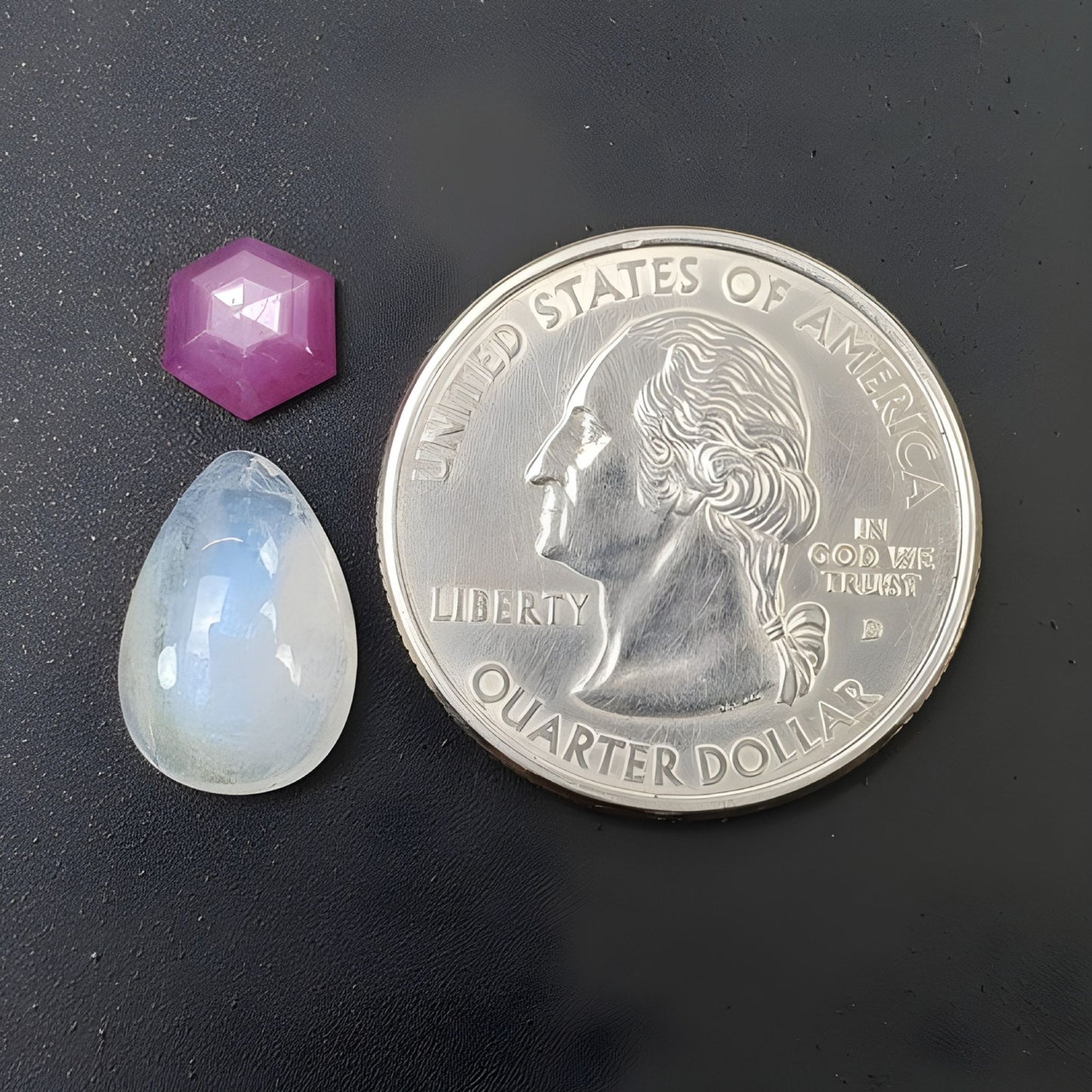 piedra lunar, zafiro para joyería