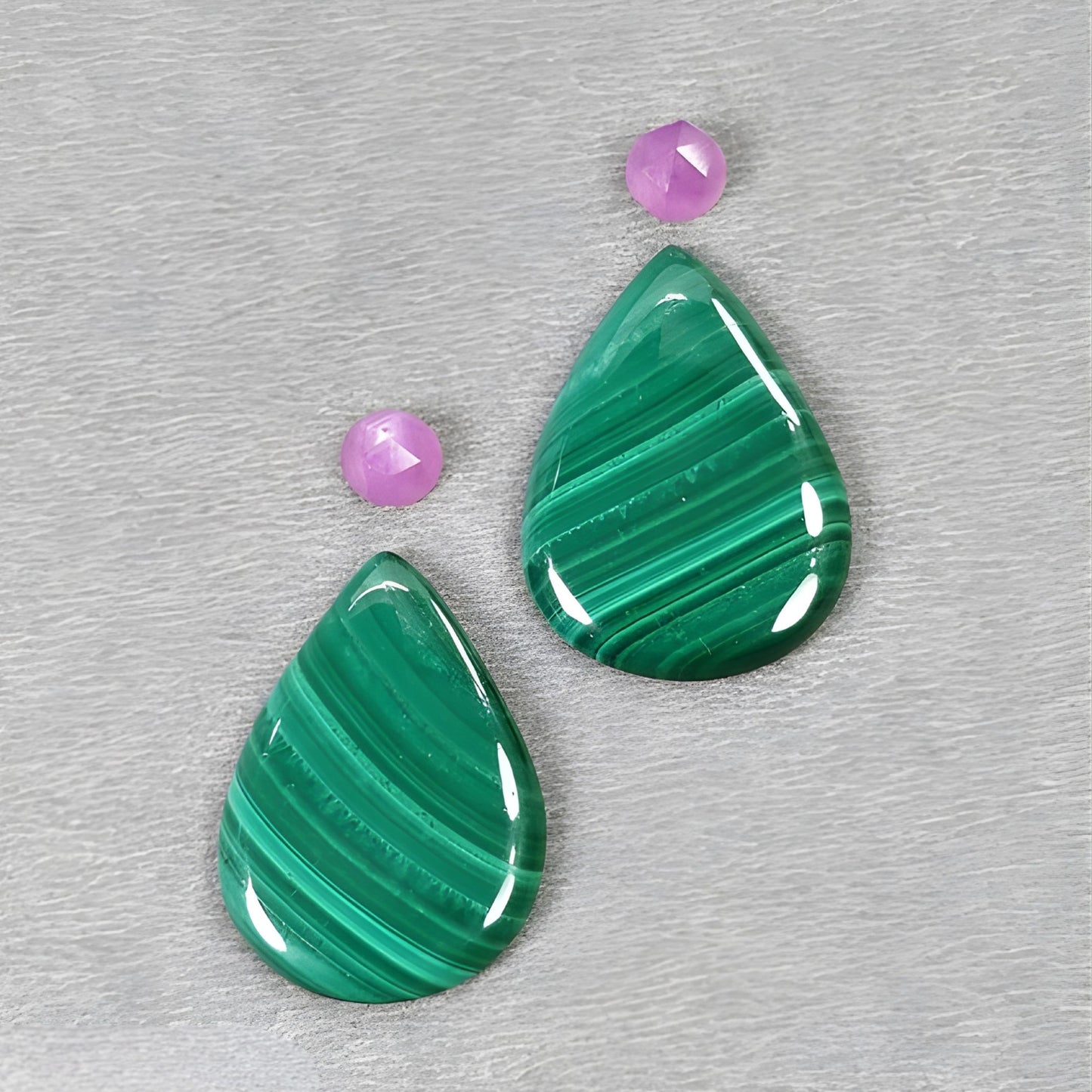 malachite per gioielli