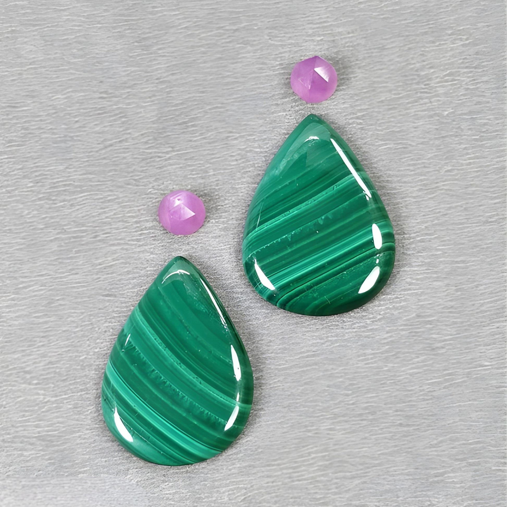 malachite per gioielli