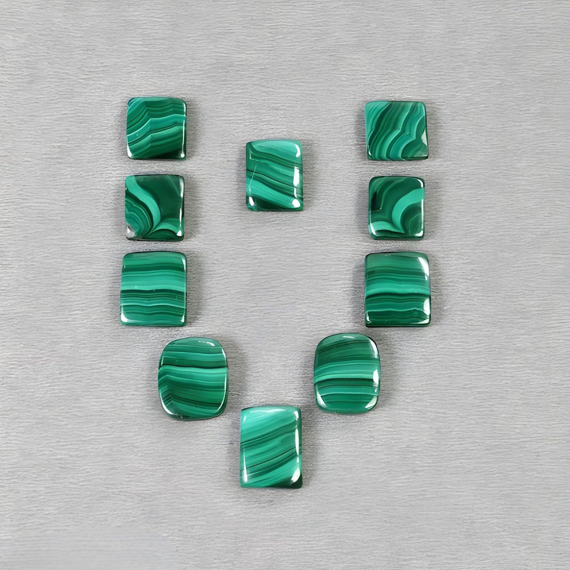 malachite, gemma naturale non trattata