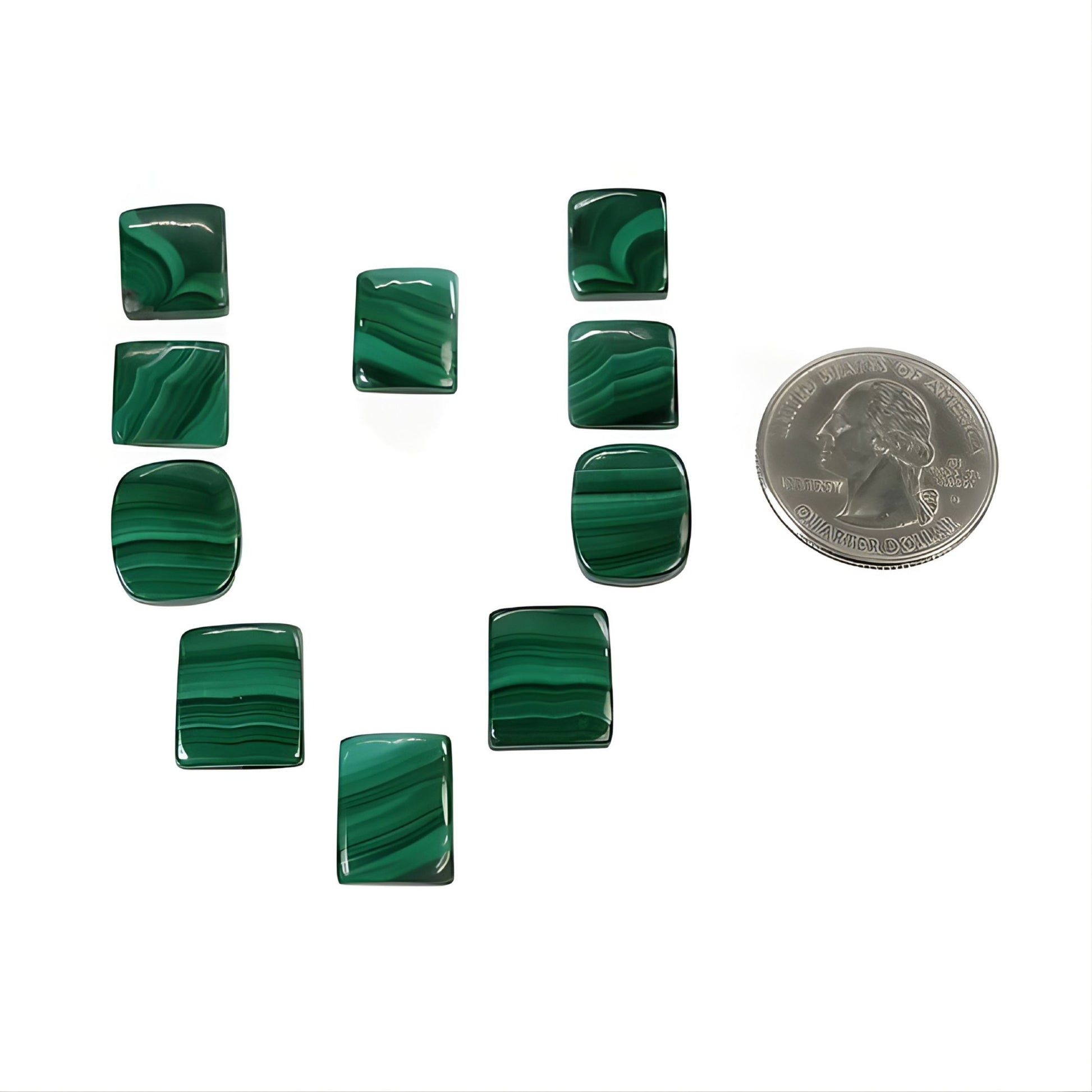 ジュエリー用のマラカイト