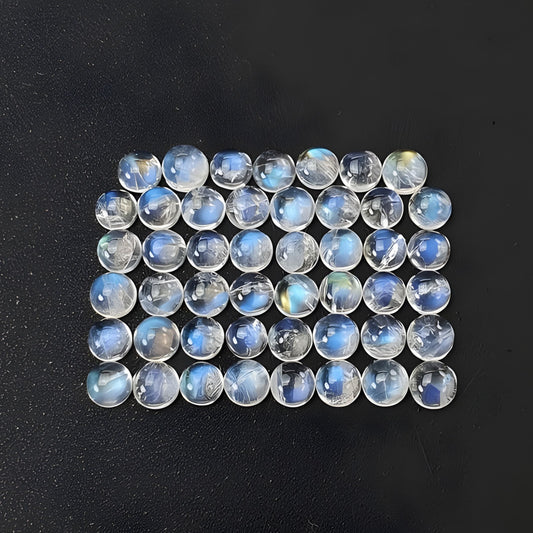 moonstone round shape cabochon