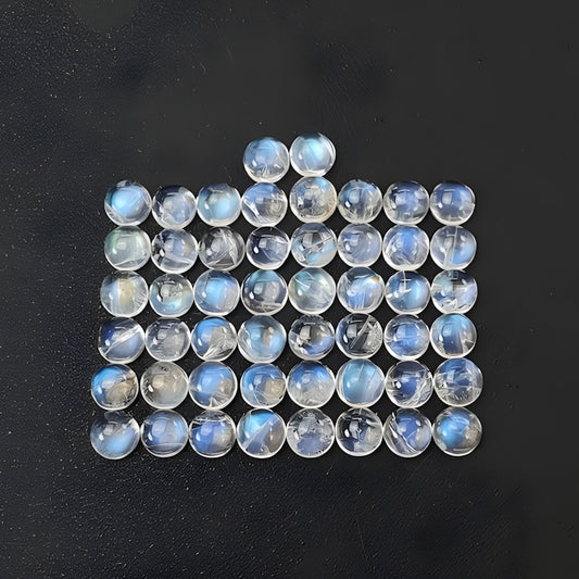 moonstone round shape cabochon