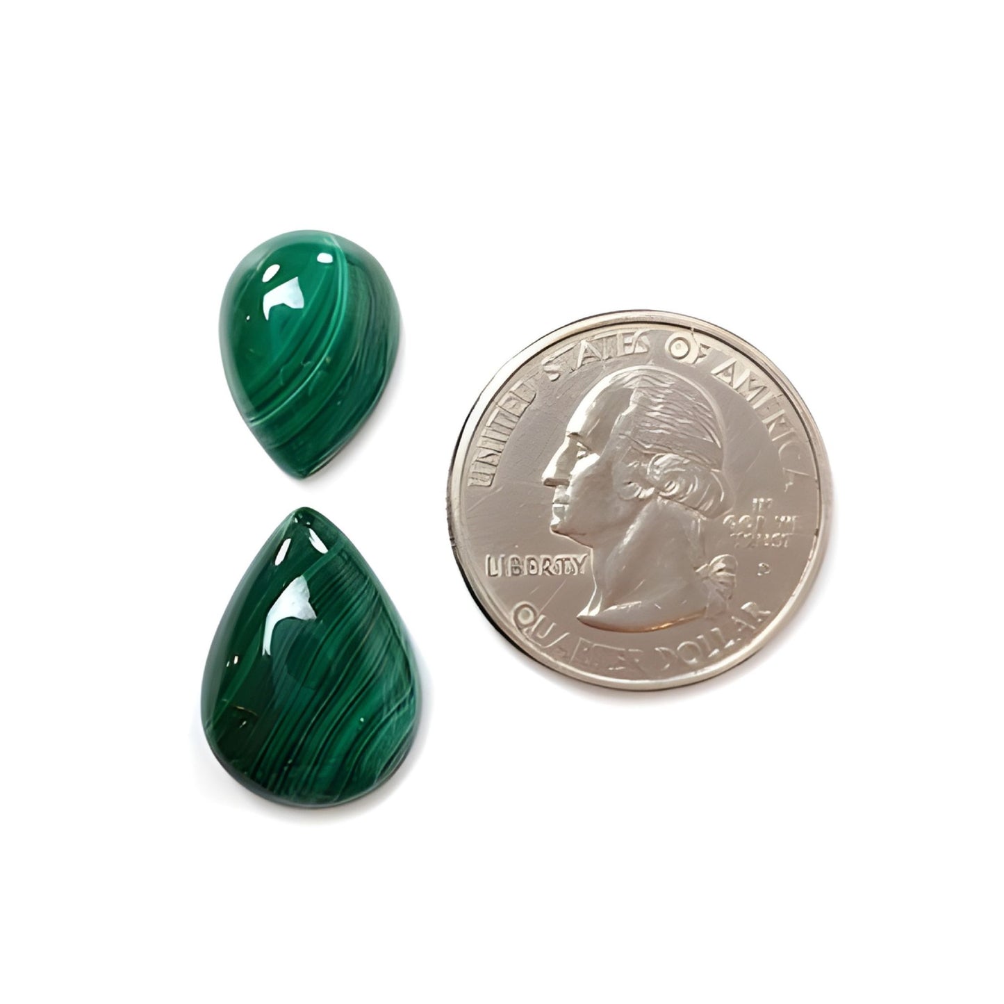 孔雀石用于珠宝