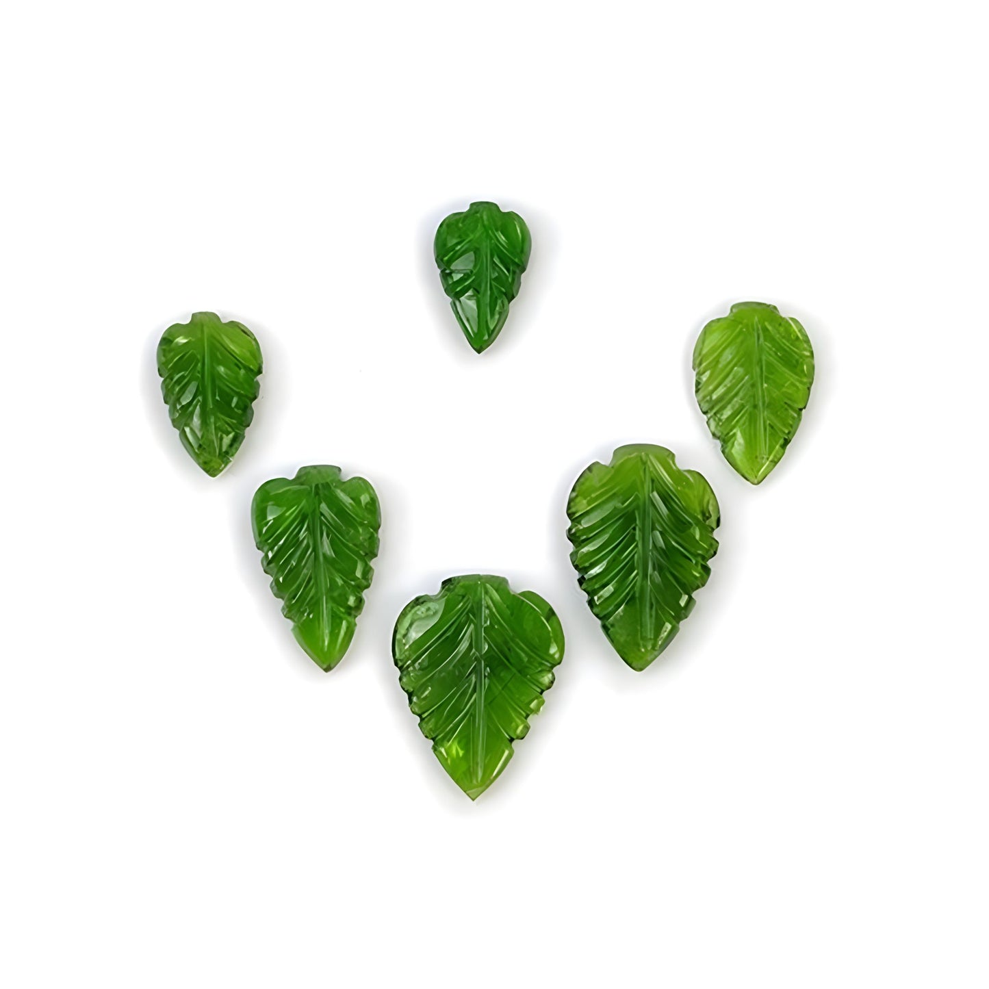 Pierre précieuse diopside chromifère