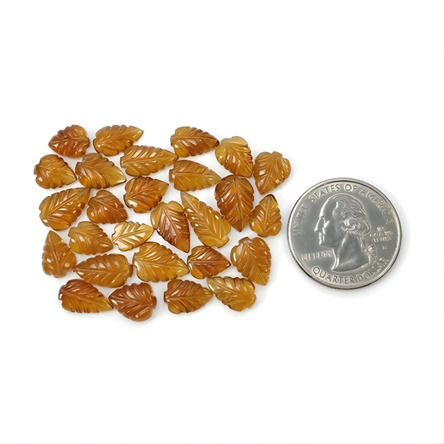 Hessonit-Edelstein-Schnitzerei