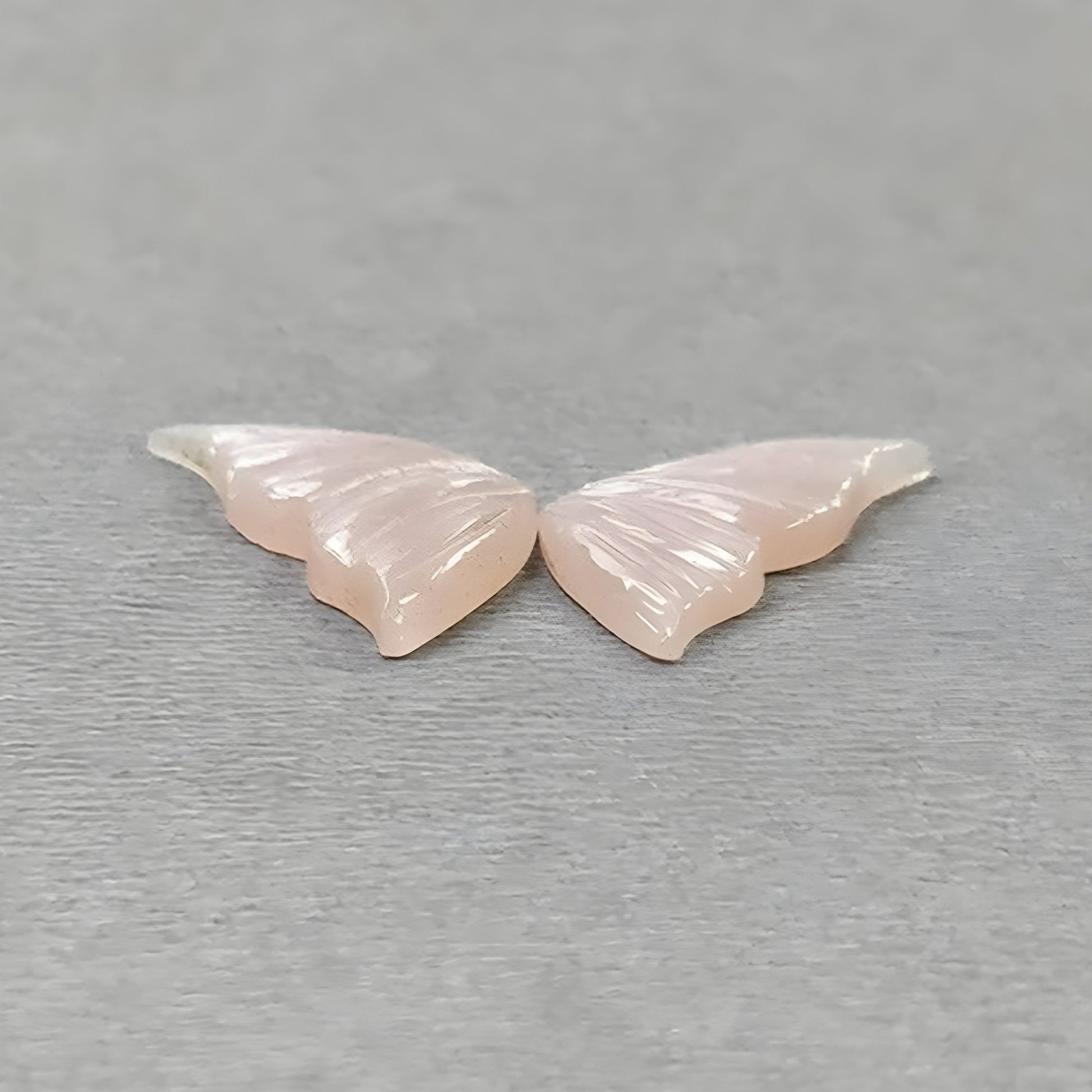 Mariposa de gema de piedra lunar