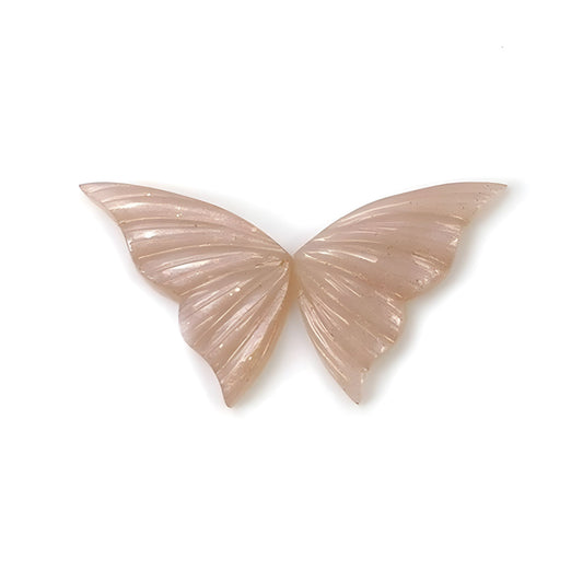 Farfalla di pietra di luna pesca