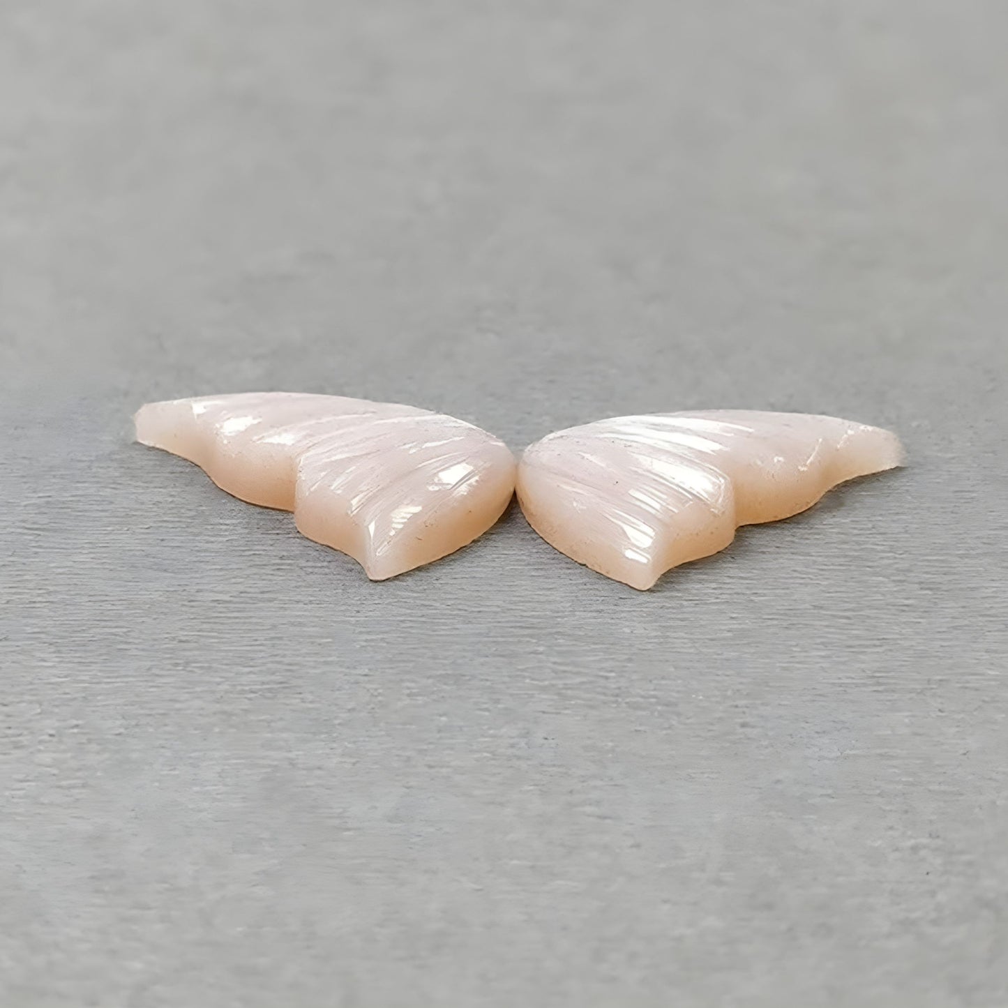 Intaglio di farfalla in pietra di luna