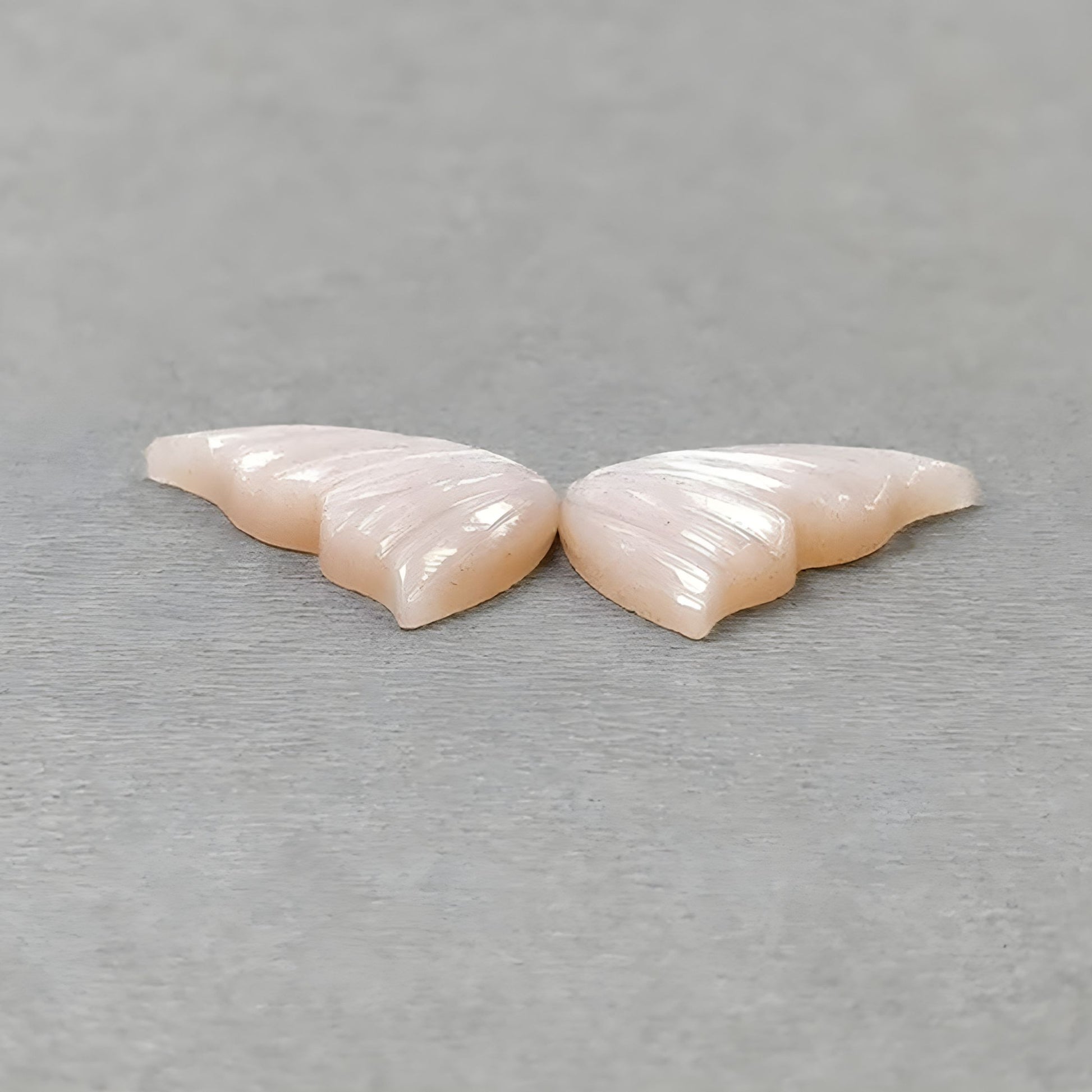 Intaglio di farfalla in pietra di luna