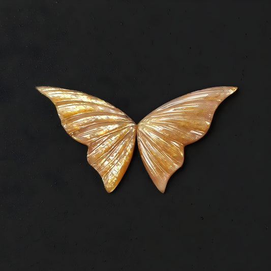 Pierre précieuse de lune jaune