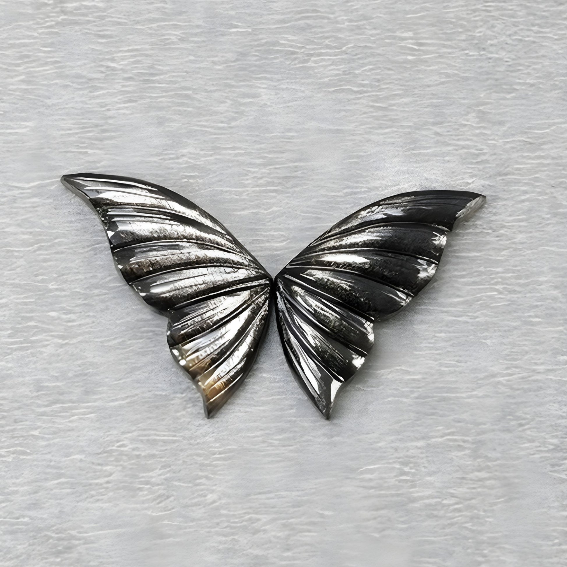 Moonstone Gemstone Butterlfy Carving