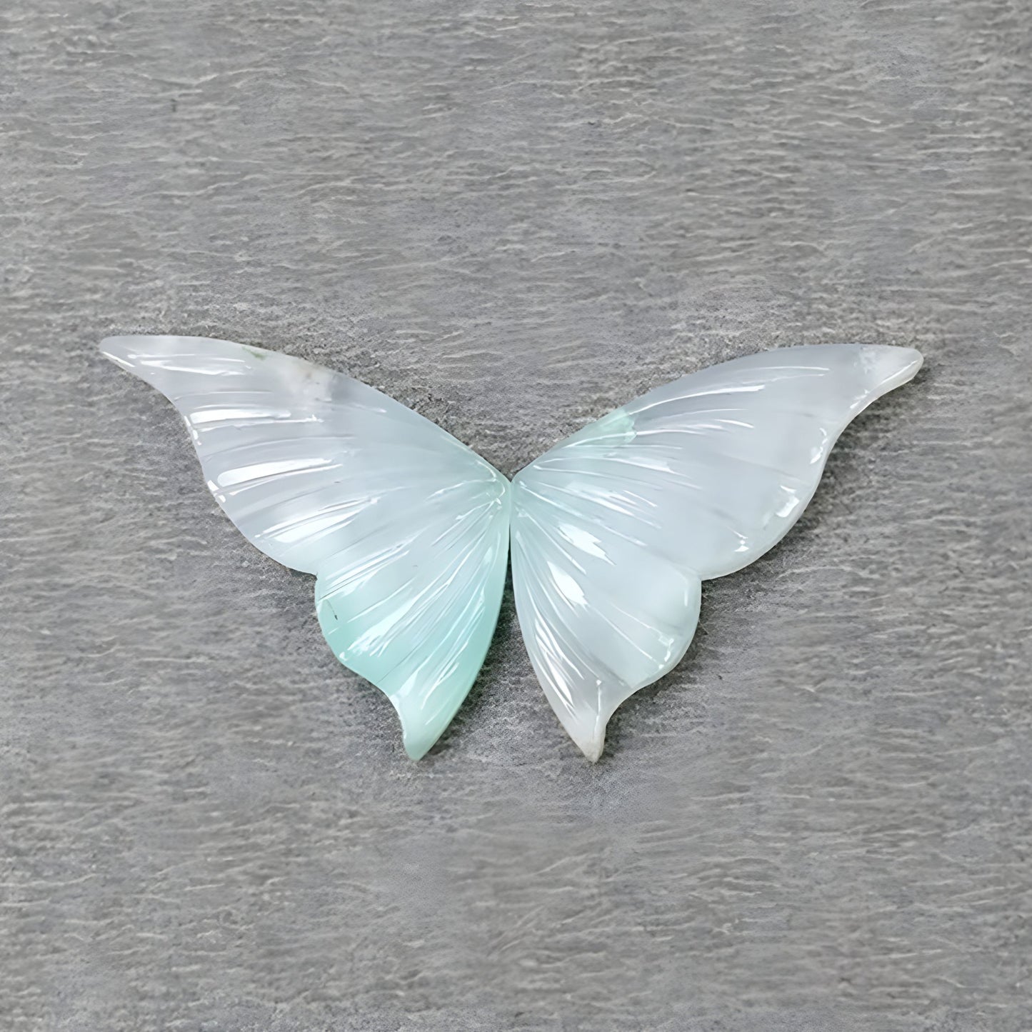 Chrysoprase Gemstone Butterfly