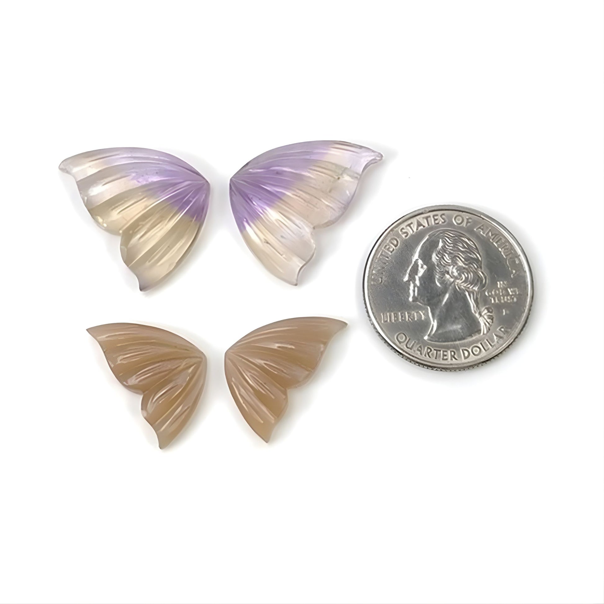 Ametrina, pietra di luna, pietra preziosa naturale non trattata