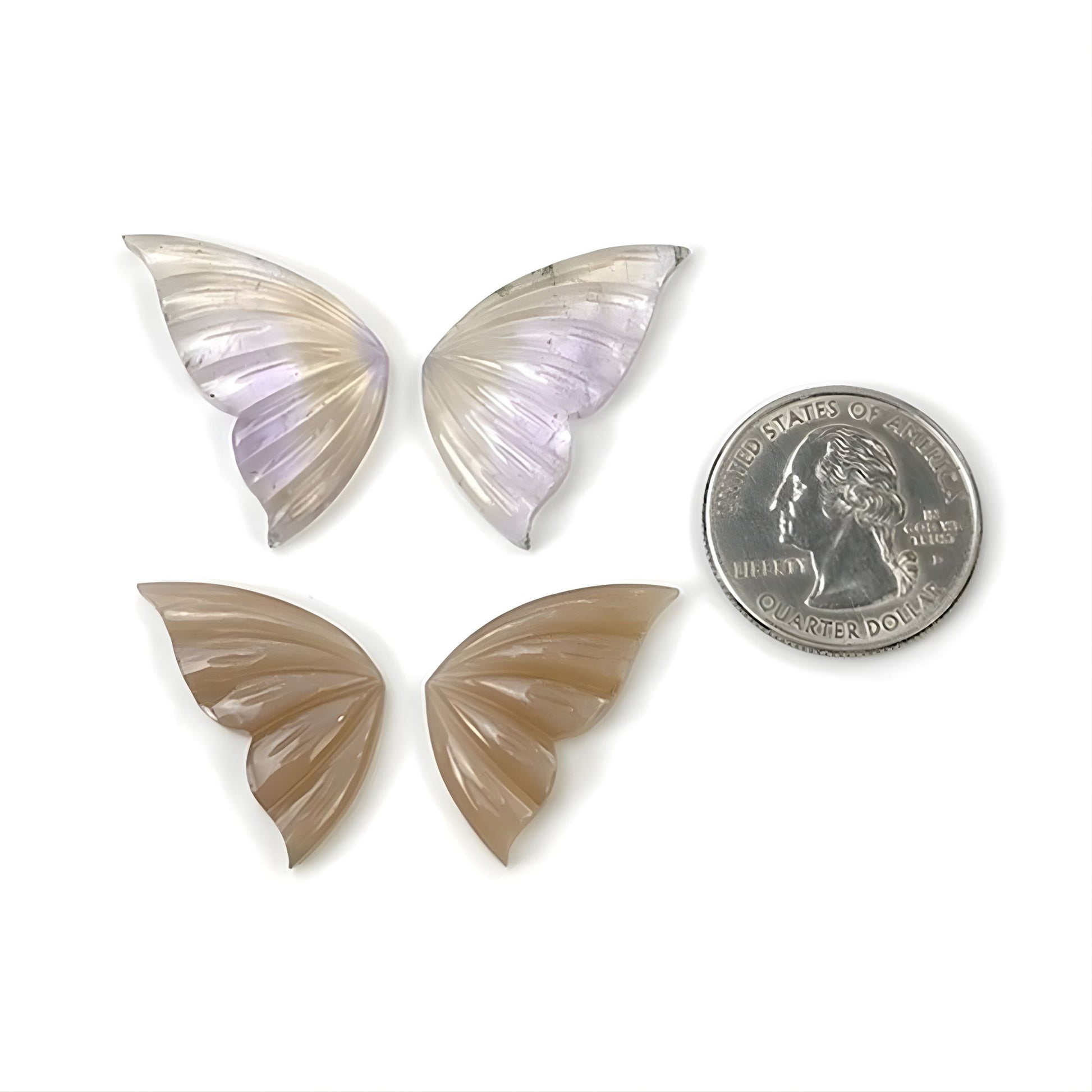 Ametrina, pietra di luna, pietra preziosa naturale non trattata