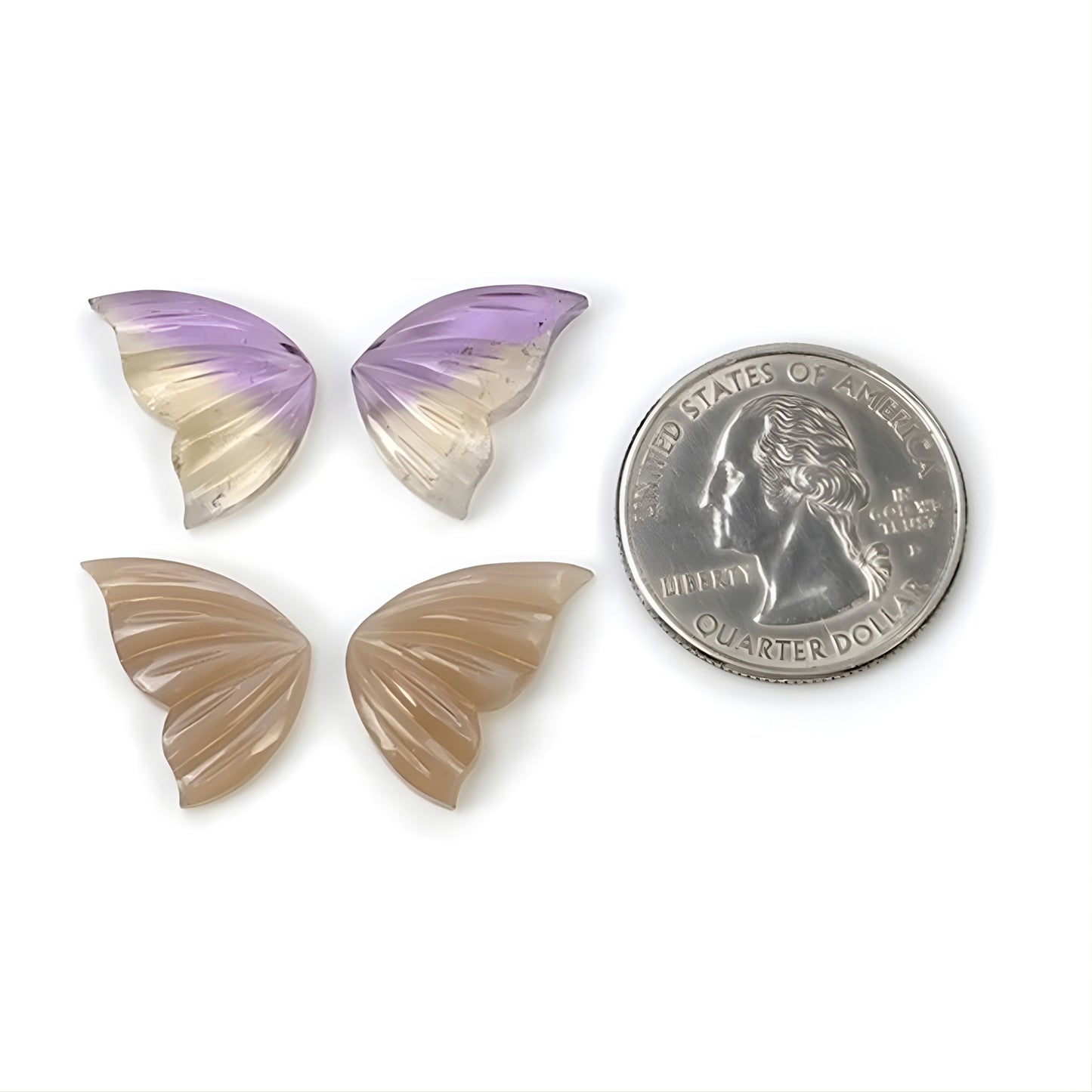 アメトリン、ムーンストーン ジュエリー用