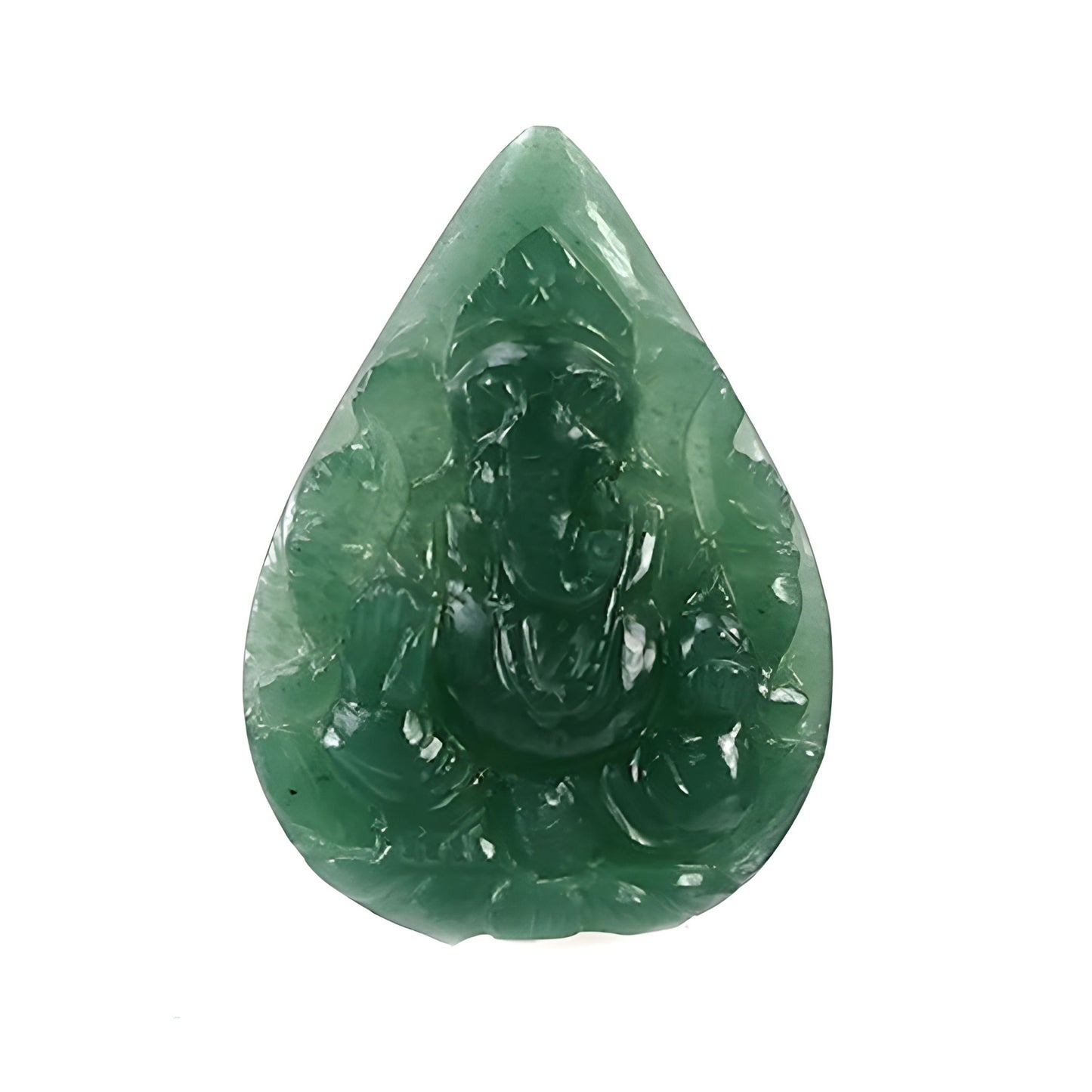 Quartz ganesha shape carving
