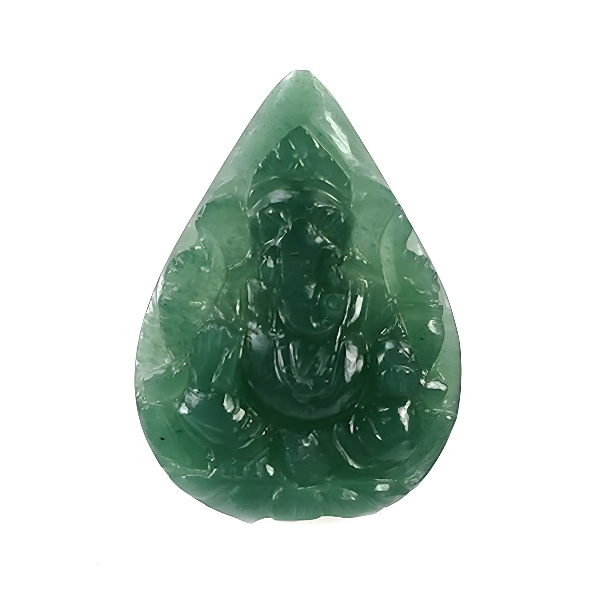 Quartz ganesha shape carving