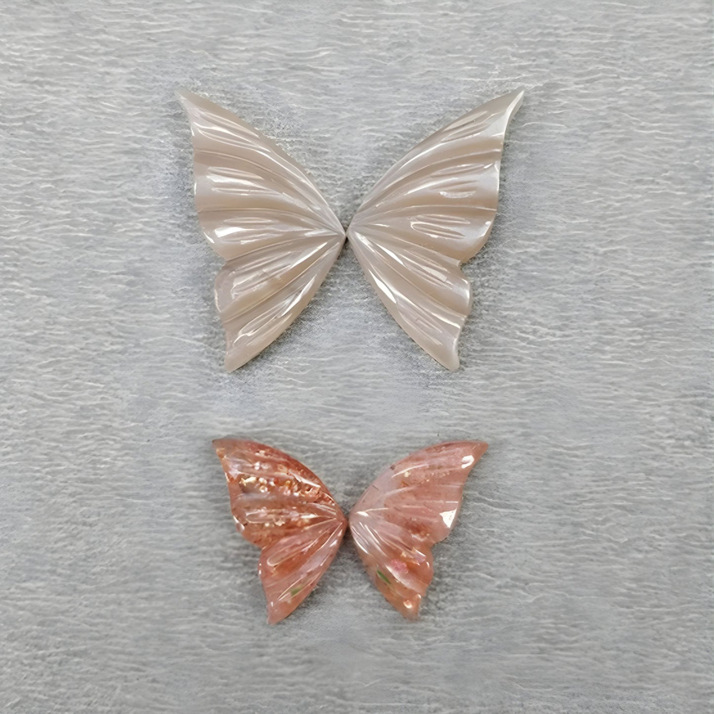 pietra di luna naturale, pietra del sole per gioielli