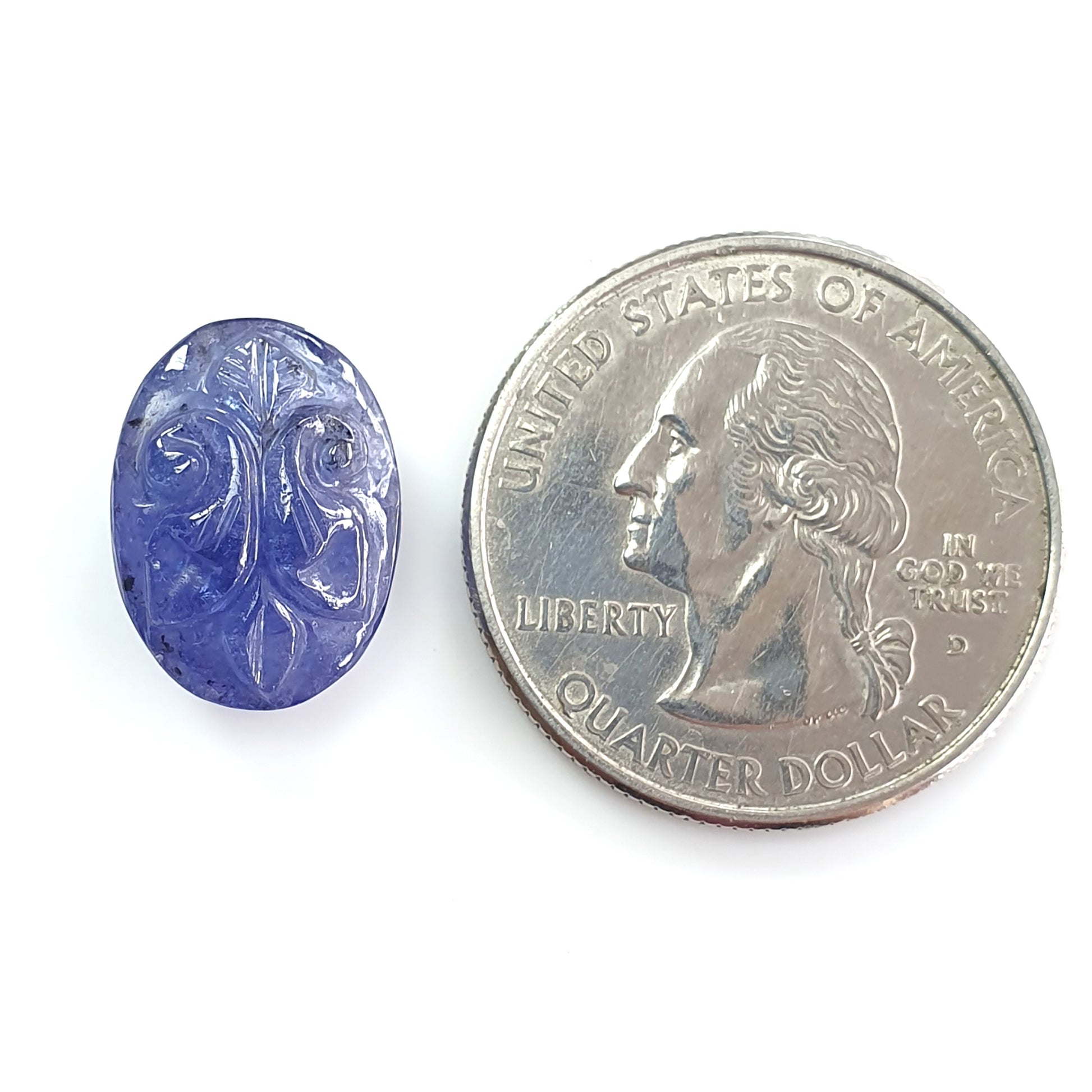 pietra preziosa naturale non trattata tanzanite blu