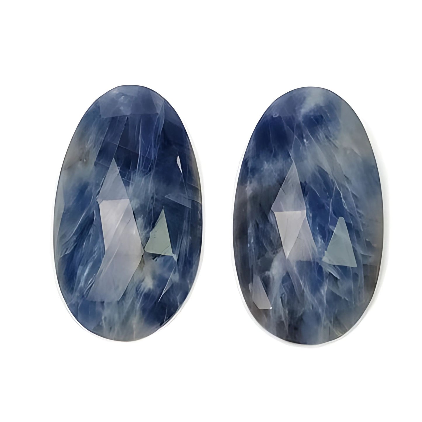 Corte ovalado de múltiples zafiros