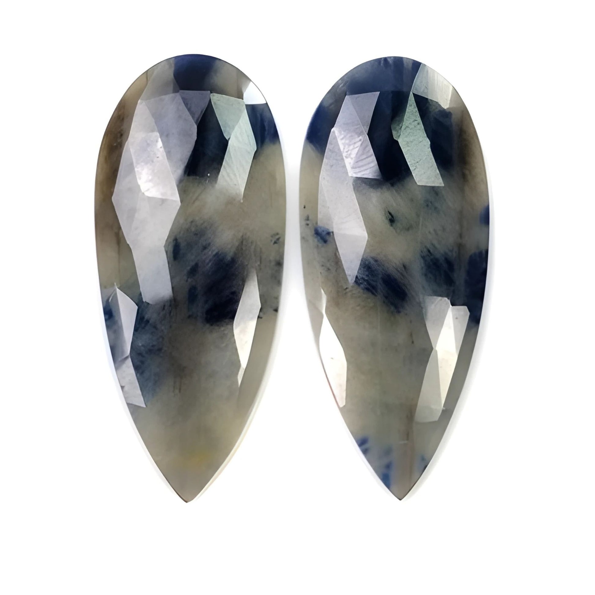 Multi Sapphire Rose Cut Slices