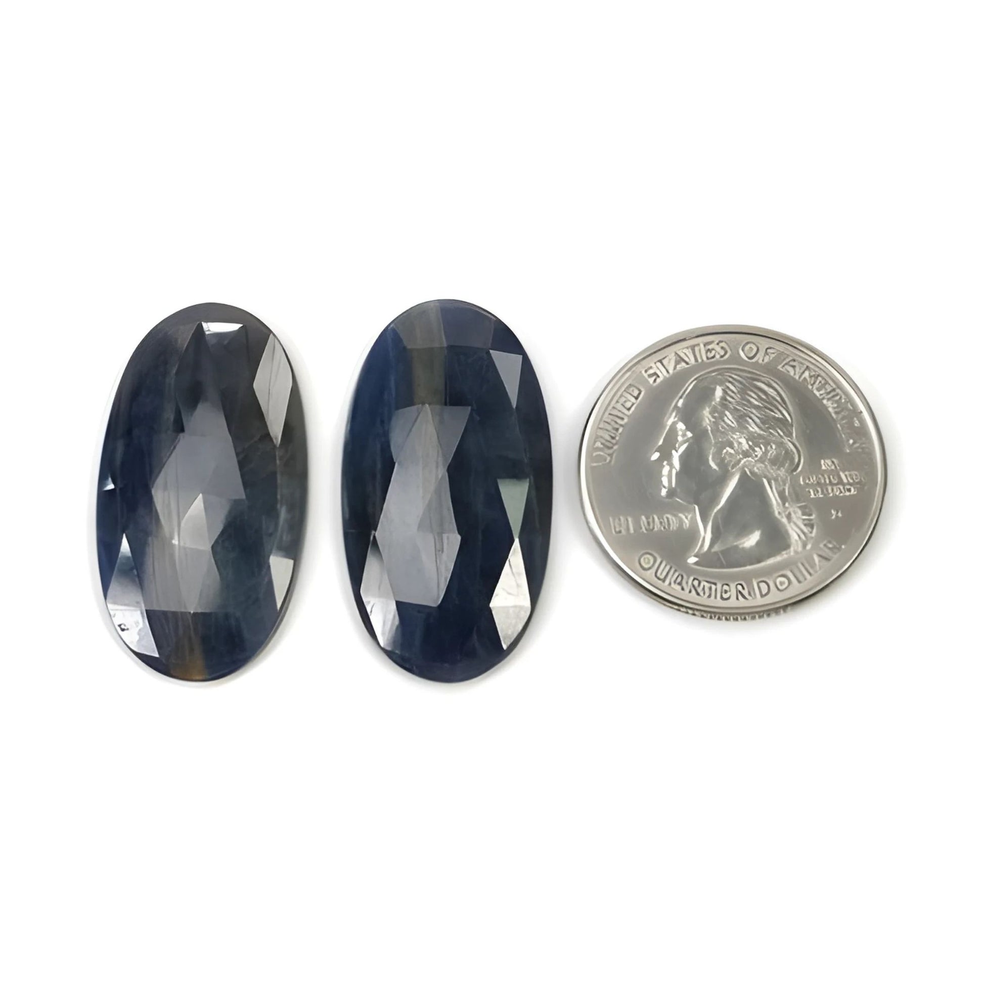 قطع بيضاوي متعدد الياقوت