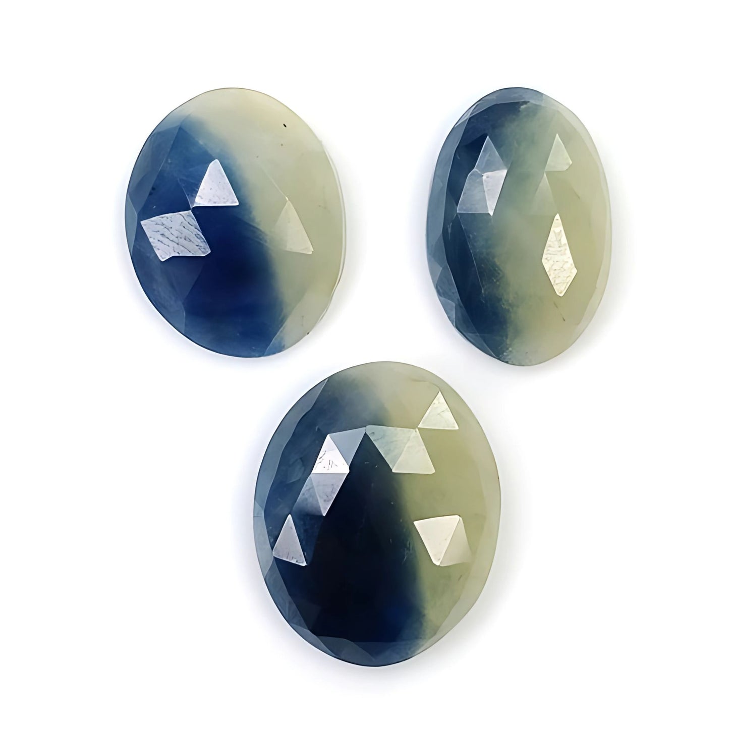 Flache Rückseite Multi Saphir