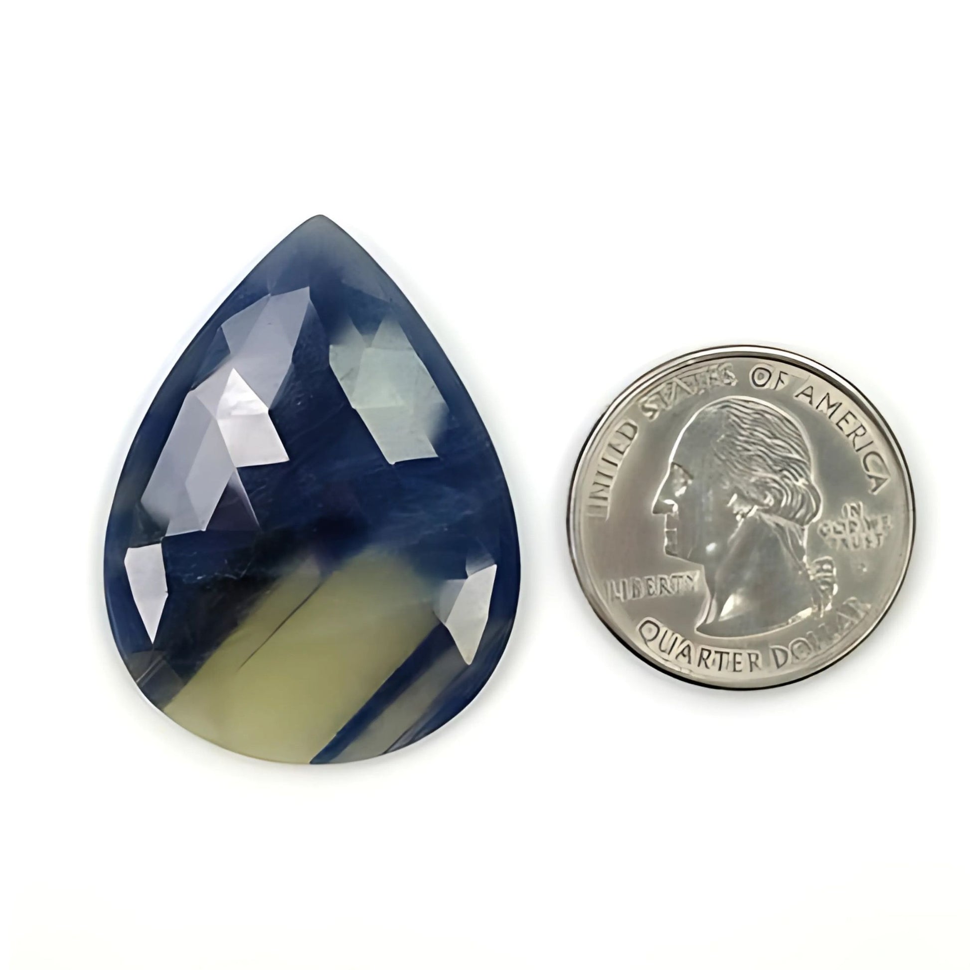 Flat Back Multi Sapphire