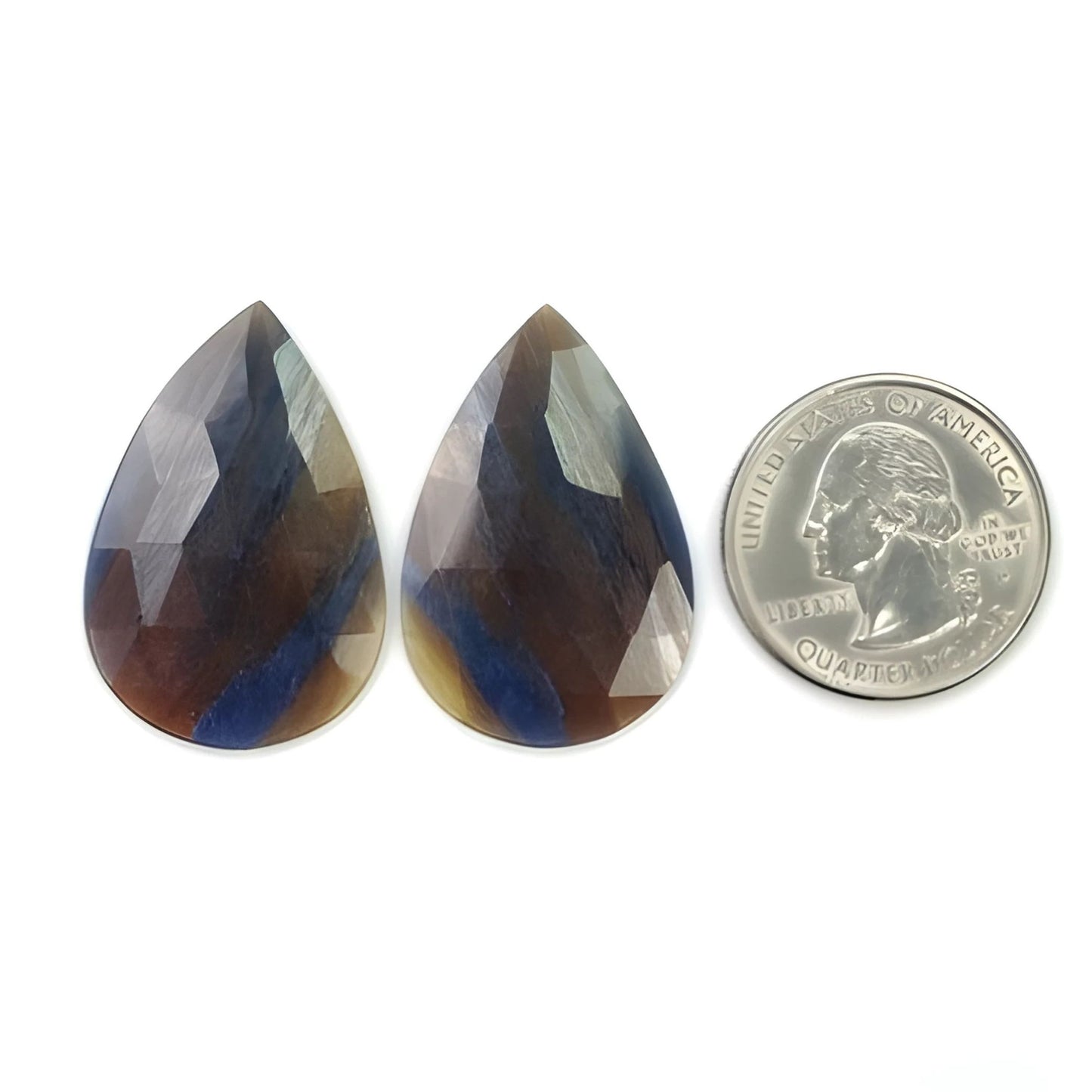 Flat Back Multi Sapphire