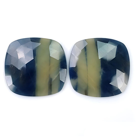 Multi Sapphire Rose Cut Slices