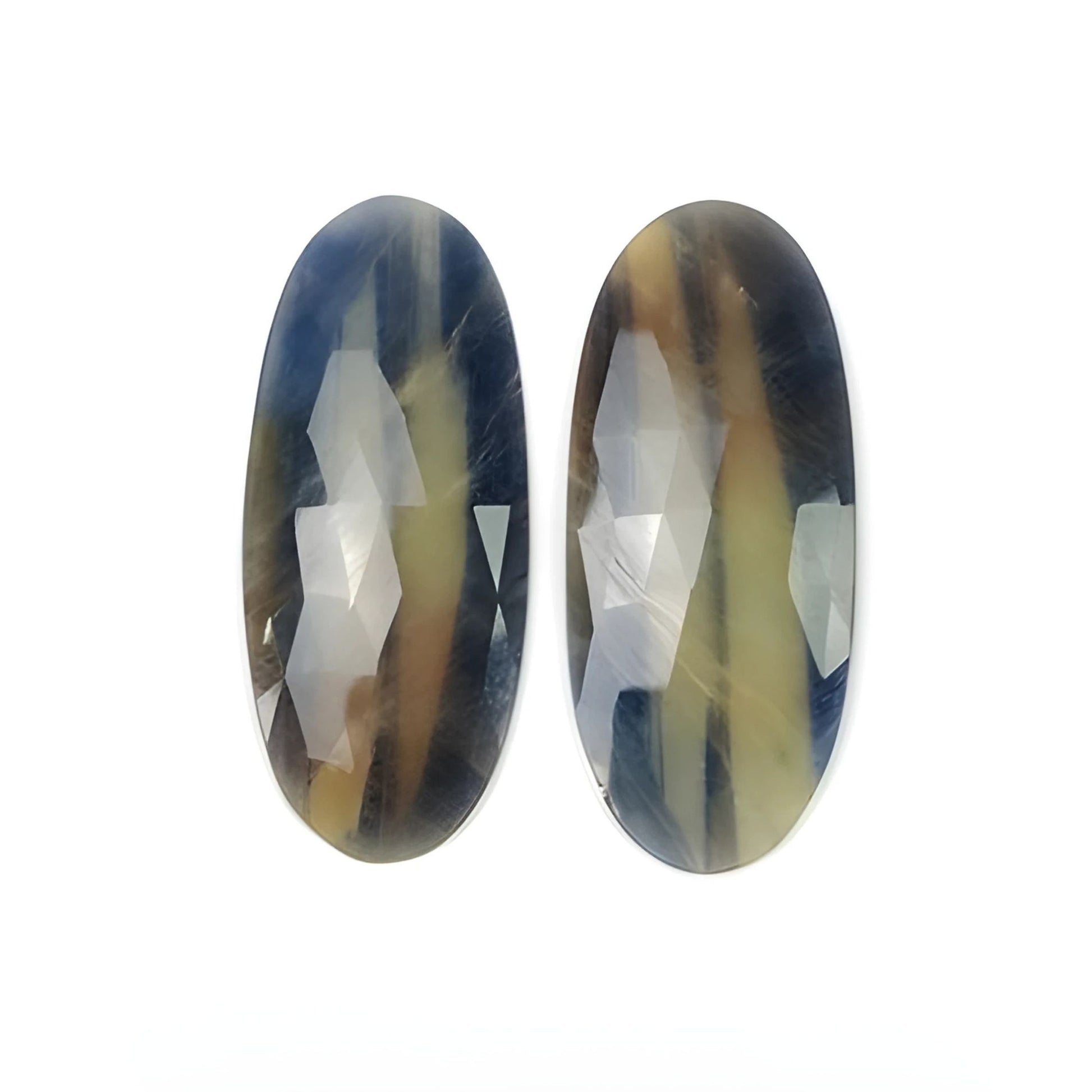 Mehrsaphir-Scheiben im Rosenschliff