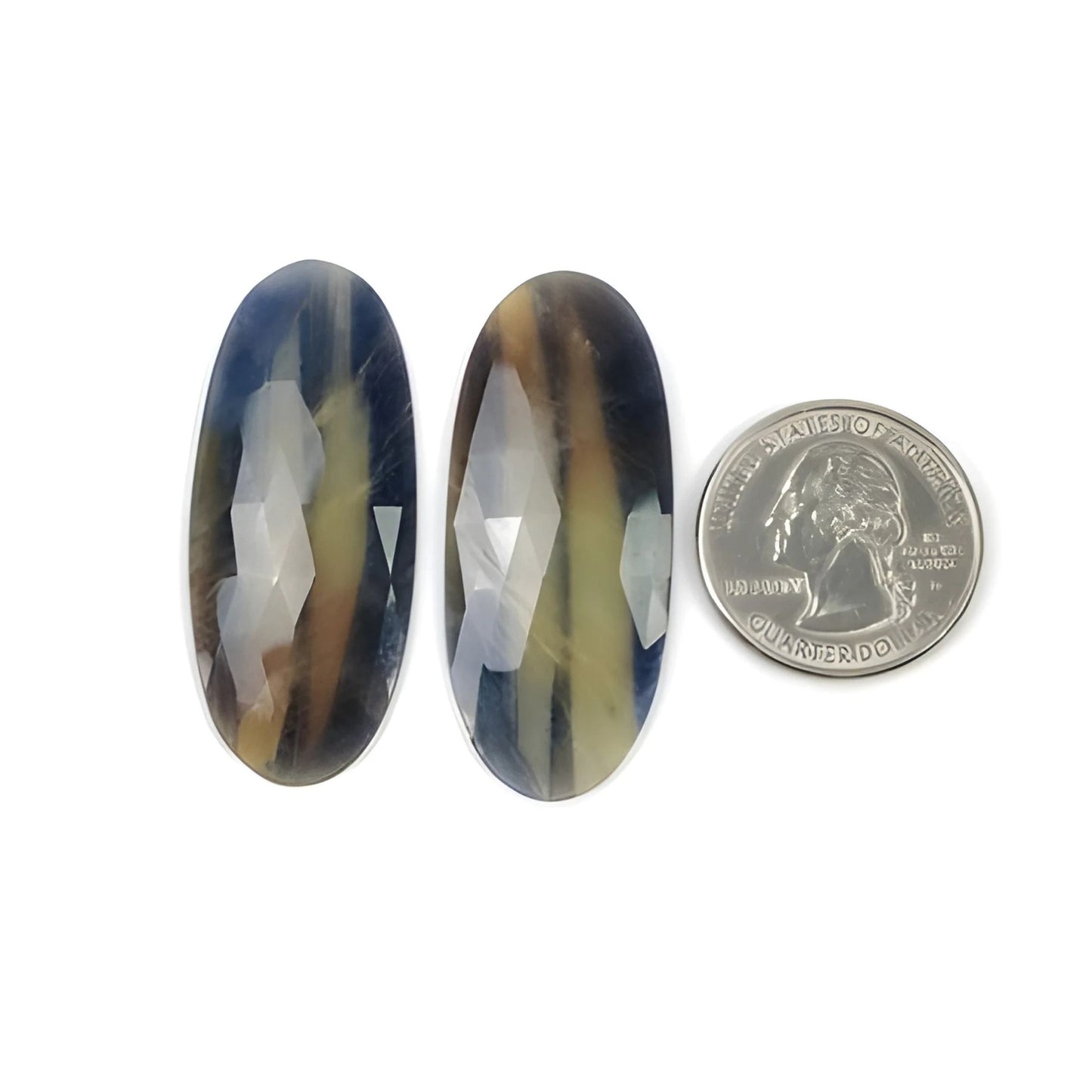 Faceted Multi Sapphire Gemstone