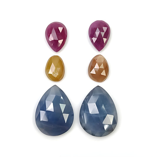 Zafiro multifacetado