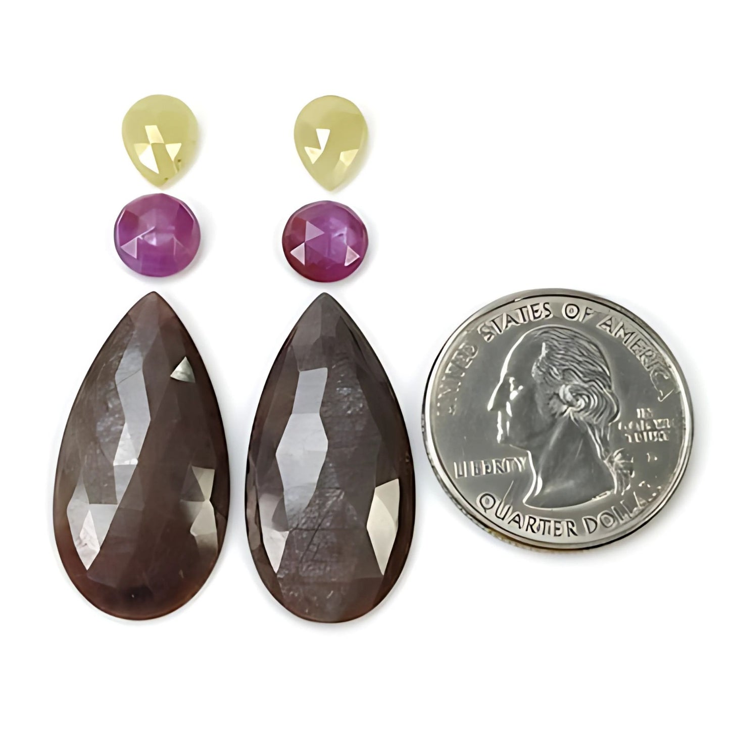 Multi zaffiro con retro piatto