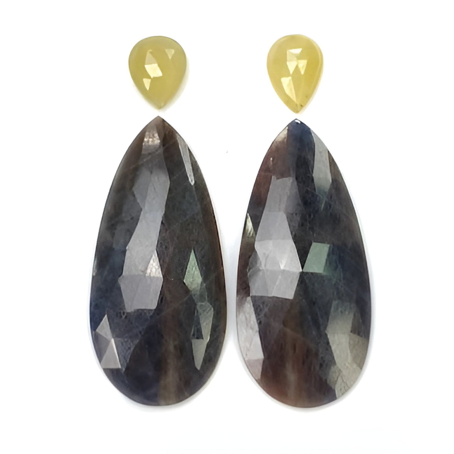 Flat Back Multi Sapphire