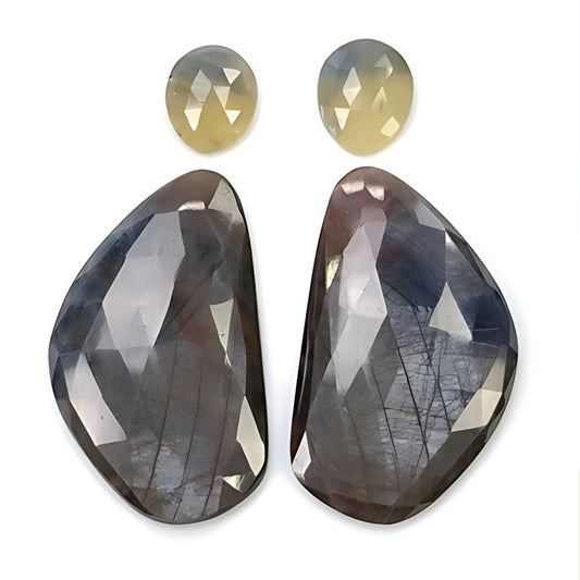 Pietra preziosa naturale multi zaffiro