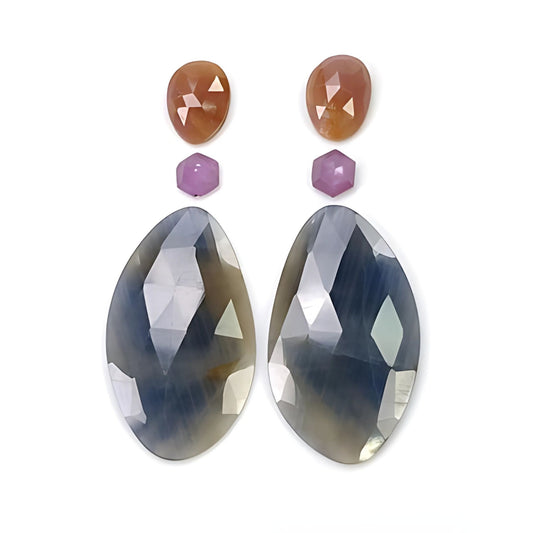 حجر الياقوت الكريم متعدد الأوجه