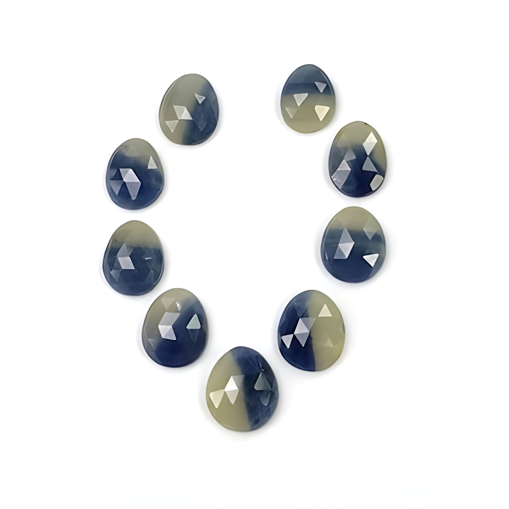 Natürlicher Multi-Saphir-Edelstein