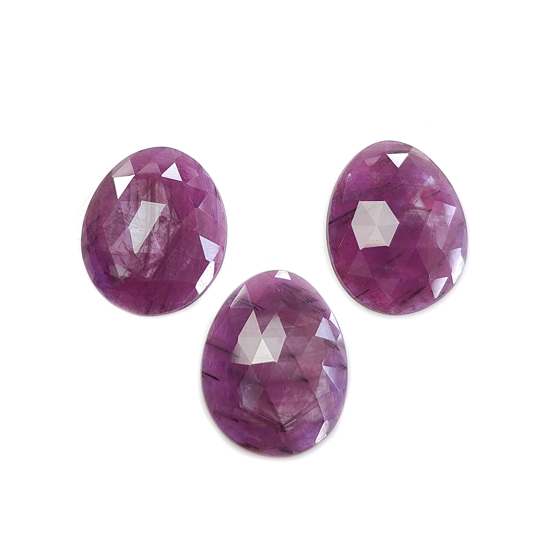 sapphire rose cut gemstone