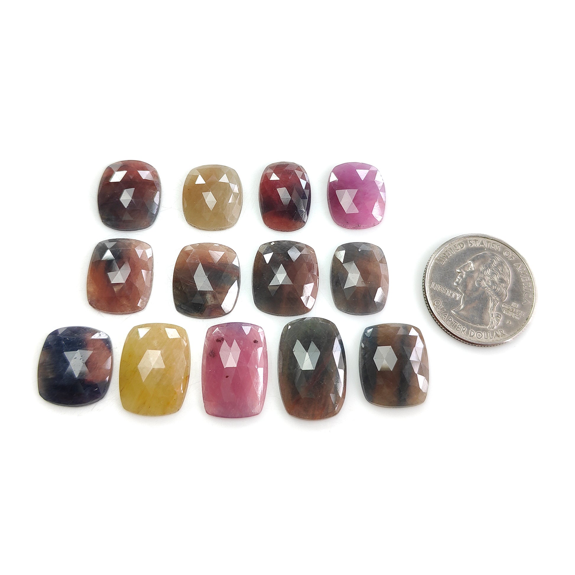 Zafiro multicolor para joyería