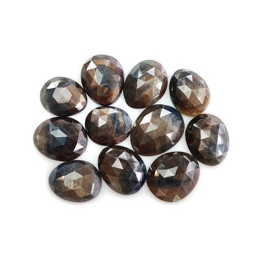 sapphire rose cut gemstone