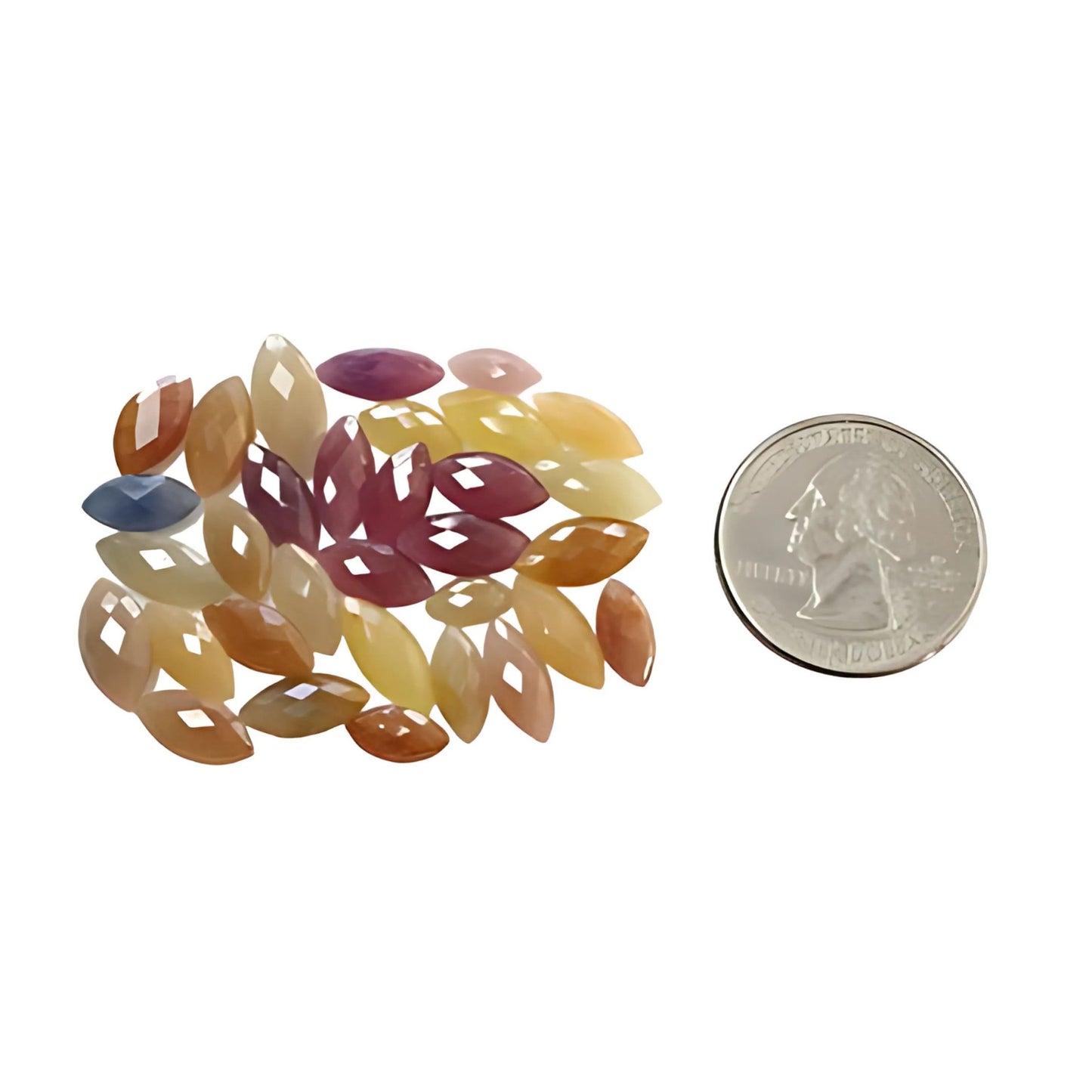 チェッカーカットマルチサファイア