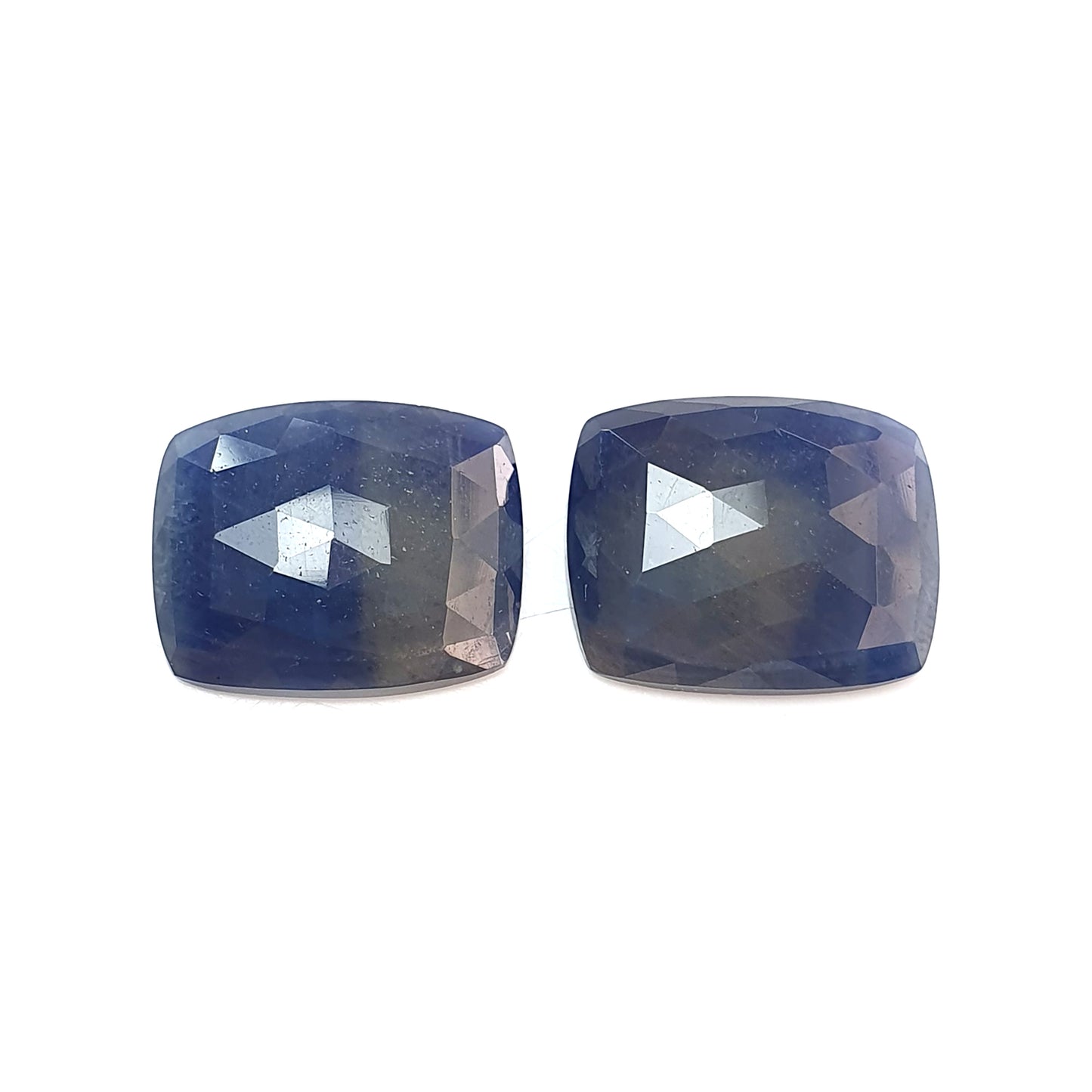 Sapphire Rose Cut Slices