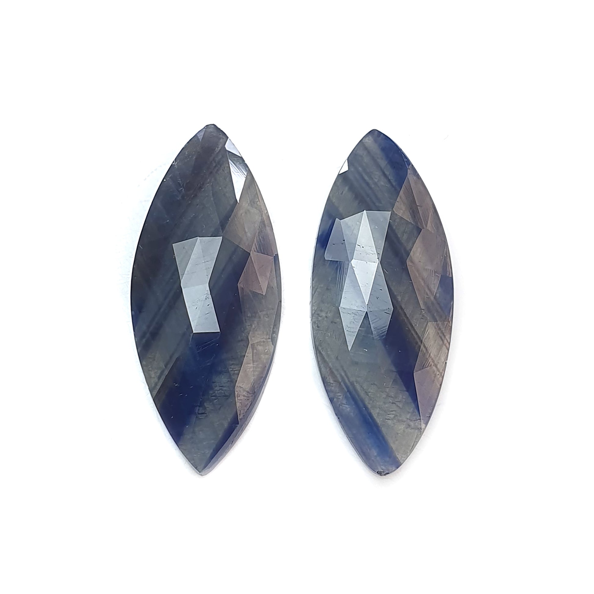 フラットバックサファイア宝石